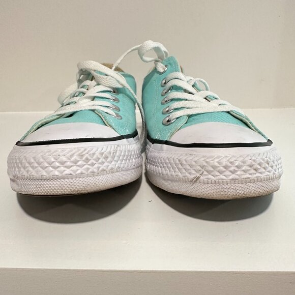 Converse Chuck Taylor All Star Low Top Sneakers Mint Green Womens Size 7 Mens 8 - Picture 7 of 11